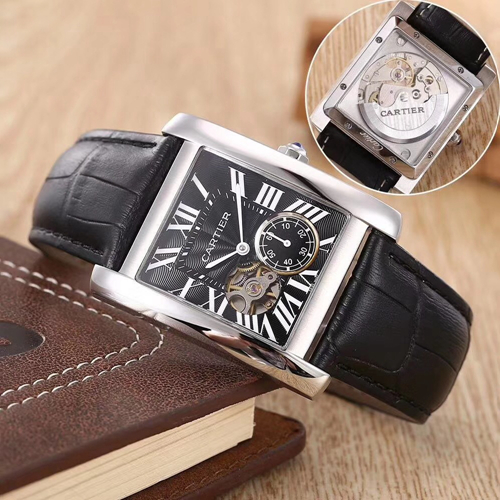 カルティエ時計正面デザイン